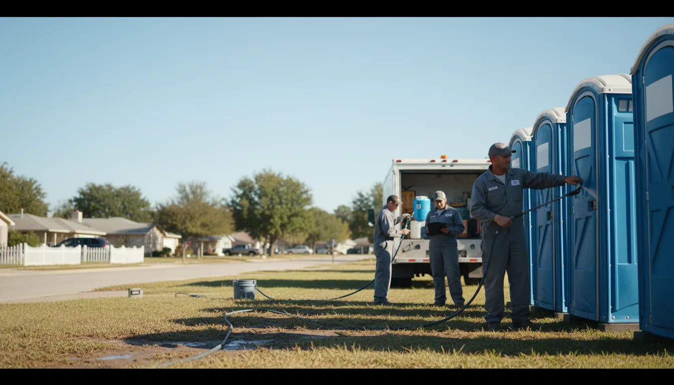 Long-Term Portable Toilet Rental in Waldo, FL near me